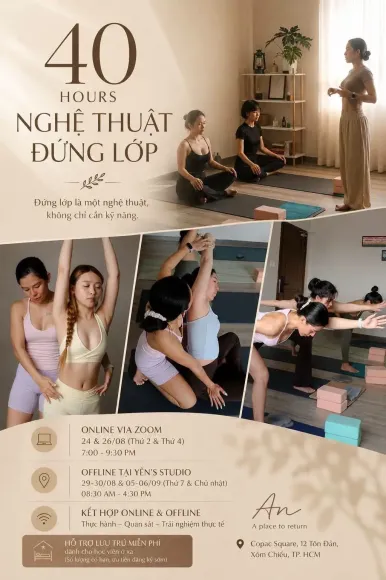 YOGA CĂN BẢN DÀNH CHO NGƯỜI MỚI